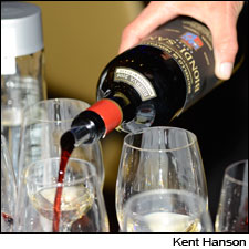 Biondi-Santi poured a unique Brunello