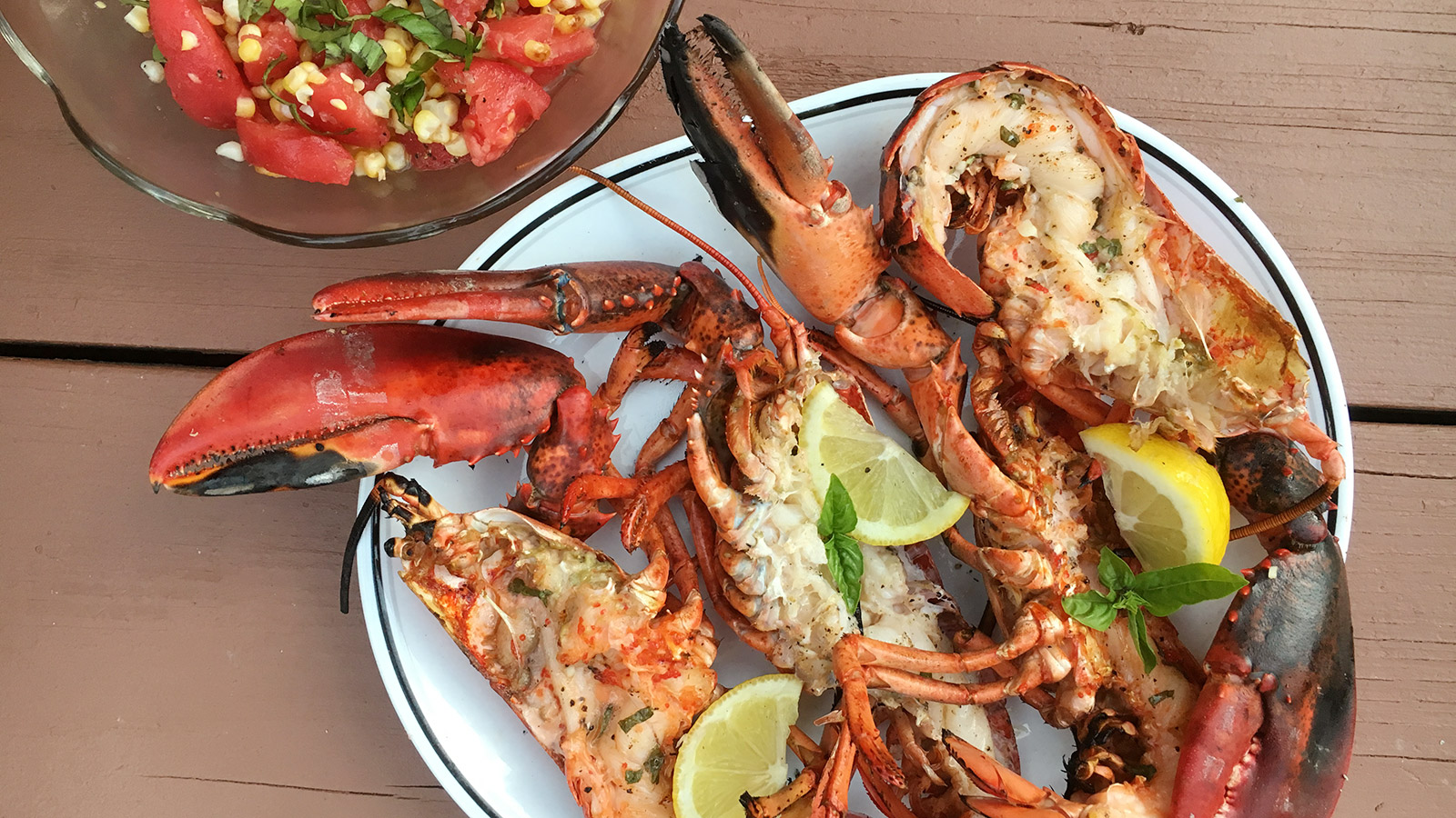8 & 20 Recipe Grilled Lobsters with a Juicy Portuguese White